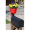 Emsco Group Post Planter, Both Permanent and Temporary Installation Options, Garden in Untraditional Spaces, Red 2467-1 - alternate 3